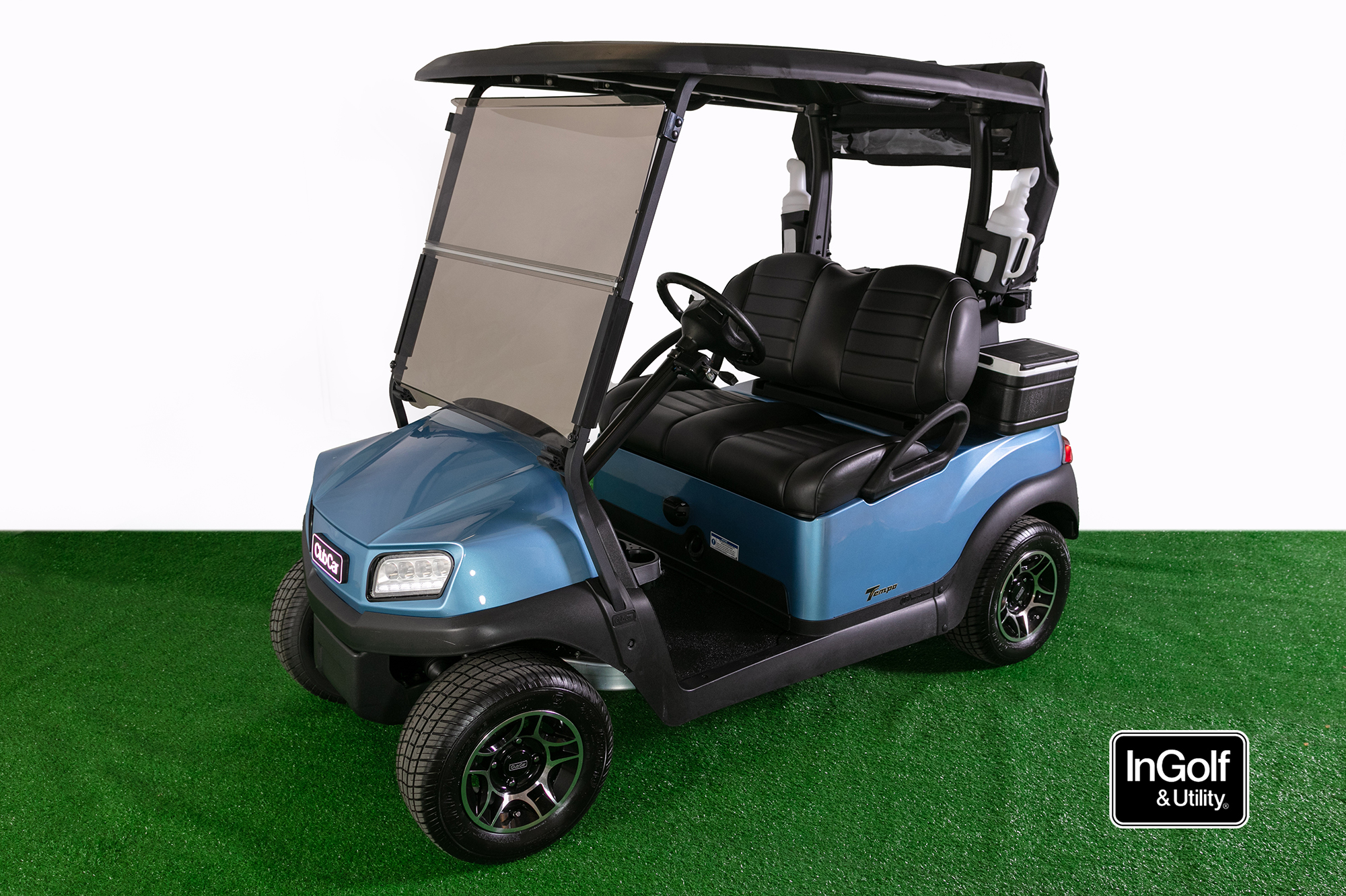 Club Car Golf Cart Tempo Metallic Ice Blue - Brand New - InGolf