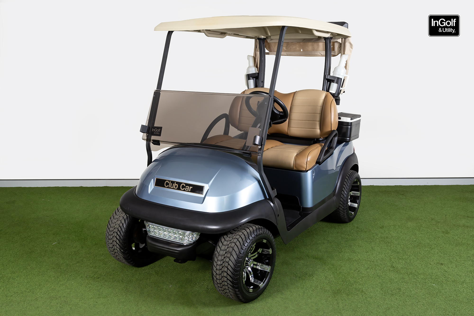 InGolf & Utility | Club Car Golf Cart Ice Blue